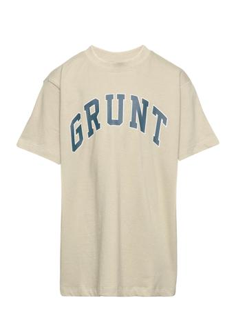 Easton Ss Tee T-shirt Grå Grunt