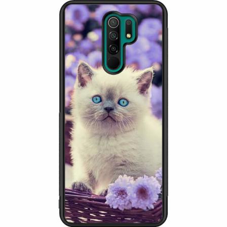 Xiaomi Redmi 9 Svart Skal Katt