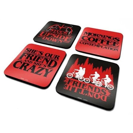 Underlägg - Stranger Things - Coaster set
