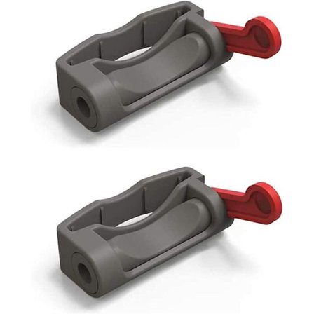 2 st sciuU På/Av-knapp Kontrollklämma Kompatibel med Dyson V6V7V8V10V11 Dammsugare, Lås Strömknapp På/Av Status Grå