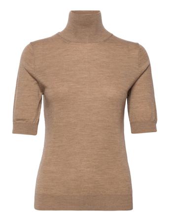 Fellini - Damir Turtleneck Polotröja Brun SAND