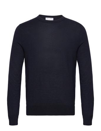 Connor Rws Tops Knitwear Round Necks Navy Tiger Of Sweden