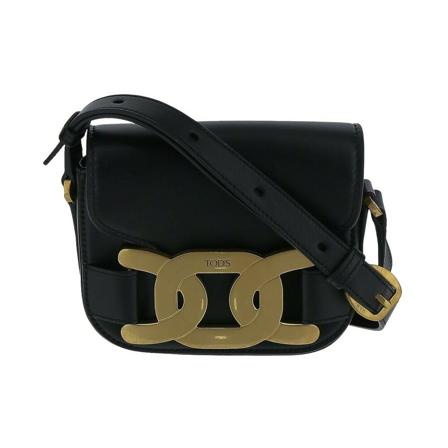 Tod's Mini Crossbody Väska svart, Dam Axelremsväskor, Dam, Storlek: ONE SIZE