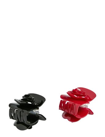 Pieces Pcmila A Rose Hairshark 2-Pack - Red - ONE SIZE