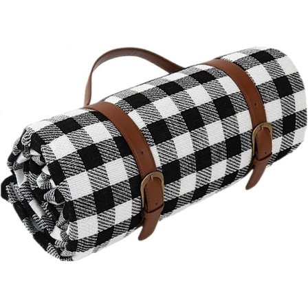 Stor picknickfilt, vattentät, hopfällbar, campingmatta, matta, utomhus, tålig, lättvikt