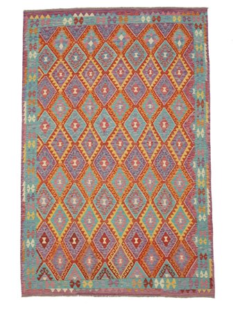 Kelim Afghan Old Style Vloerkleed Oosters (Wol, Afghanistan)