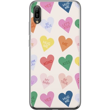 Kompatibelt Mobildeksel til Huawei Huawei Y6 Pro (2019) CandyHearts
