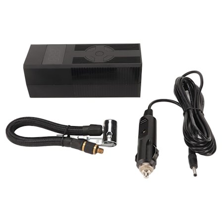 Däckpump, bärbar, sladdlös, automatisk avstängning, digital display, för bilar, cyklar, motorcyklar, bollar