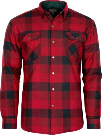 Pinewood Men's Canada Classic 2.0 Shirt Men long-sleeved shirts Red XXL