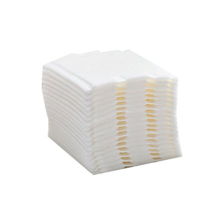 222 stk. dobbeltsidige engangs bomullsputer Rensing Fuktighetsgivende Fjerner Sminkeverktøy