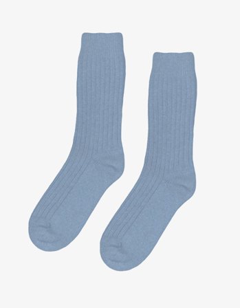 Merino Wool Blend Sock - Stone Blue - 36-40