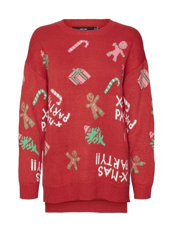 Vero Moda | Vmxmasparty Ls H/L O-Neck Pull. Xmas Exc | M