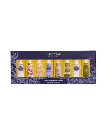 L'Occitane en Provence Mixed Lines Fantastic 8 Set cont.: 2x Shea Butter Hand Cream 30 ml (GH 1489489) + Cherry Blossom Hand Cream 30 ml (GH 1598021) 
