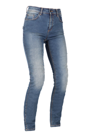 Vaqueros cortos de Moto para Mujer Richa Original 2 Slim Fit Azul Lavado 46 corto