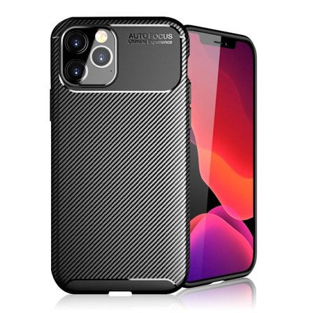 Carbon Shield iPhone 12 Pro Max skal - Svart