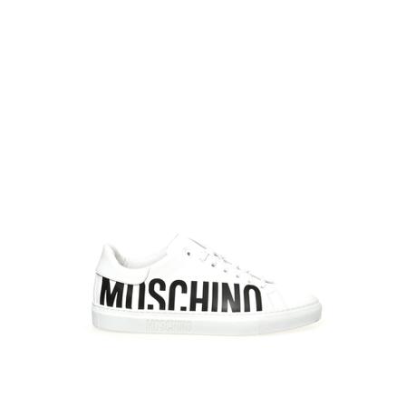 Moschino - Sneakers - Vit - Herr - Storlek: 44 Eu, Herr, Storlek: 44 EU