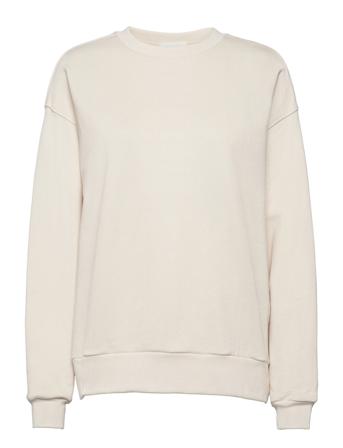 Aarin Sweatshirt Trøje Creme ARMEDANGELS