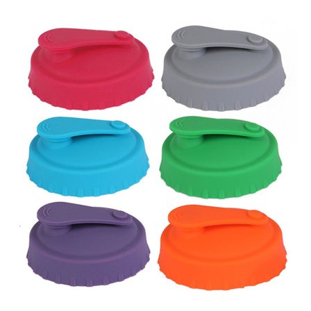Cap Lock Soda Drink Snaps Cover Lock Lock Sealer Protector Återanvändbar, 100 % ny