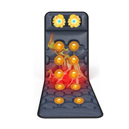 INF Shiatsu Fuldkropsmassagemåtte med varme