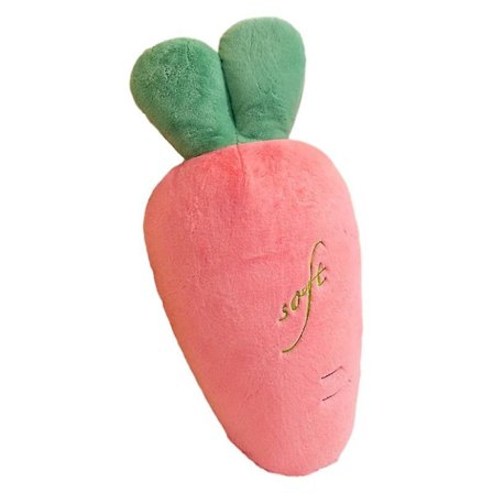 Kaninpäls Morot Kudde Plysch Leksak Lång Kudde Super Mjuk Stor Docka Sovande Trasdocka Flicka Present(rosa)