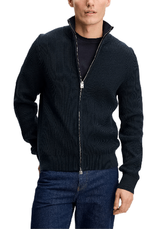 J.Lindeberg Alexis Full Zip Cardigan Tröjor Herr Blå S