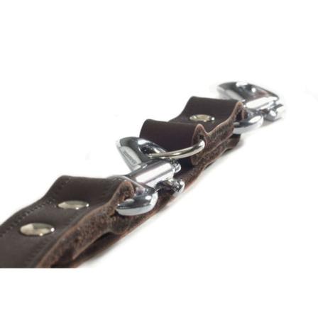 Beeztees Hundkoppel Läder Brunt 200x1,8 Cm 736402 Brun