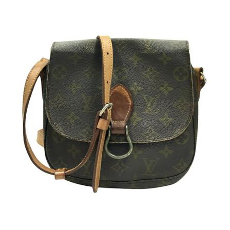 Louis Vuitton Vintage, Pre-owned Small Side Bag Bruin, Dames, Maat:ONE Size,leer