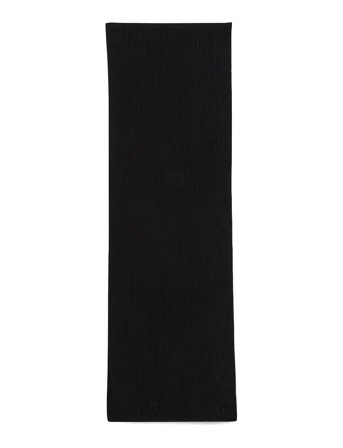 Ck Metal Wool Rib Scarf Black Calvin Klein