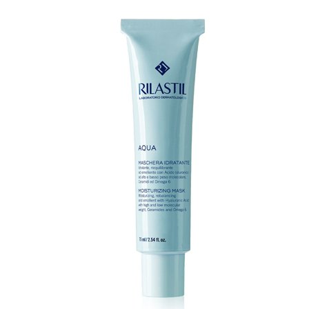 Rilastil Aqua Maschera viso 75ml - Esfoliante Idratante viso