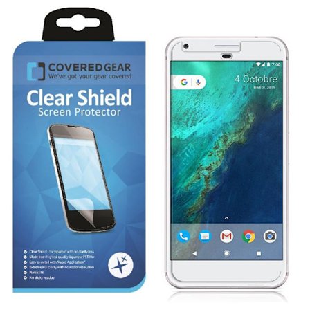 CoveredGear Clear Shield näytönsuoja Google Pixel XL:lle