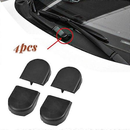 4 kpl Auton Pyyhkijänvarren Suojus Kupu Päämutterin Vaihto Pyyhkijänvarren Suojus Toyota Yaris Corolla Verso Auris Muovi 85292-0F010 Yllätyslahja