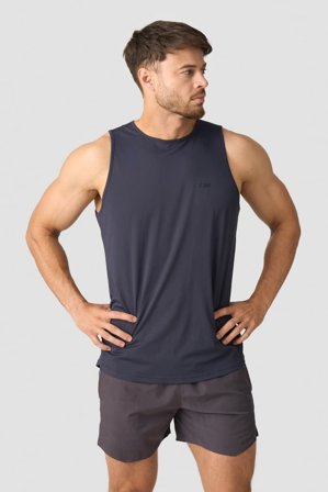 Stride Tank top Men Navy