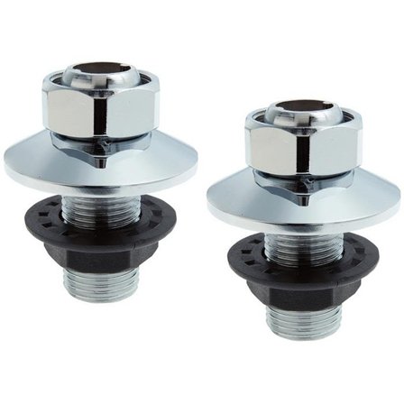 Trio Perfekta 3010030272 Tilslutningskobling til brusekabine, 2-pak, Badeværelse