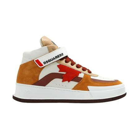 Dsquared2 ‘Canadian’ high-top sneakers , Bruin , Heren , Maat: 43 EU