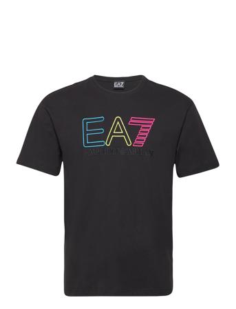 T-Shirt T-shirts Short-sleeved Svart EA7*Betinget Tilbud