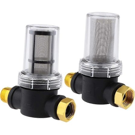 2-pakning Hageslange Sandfilter Tilbehør 40 Mesh og 100 Mesh