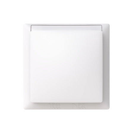 ABB Saga 2518-WD-916 Täckram 1-fack, Strömbrytare & vägguttag