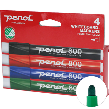WHITEBOARDPENN PENOL 4-PACK F