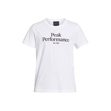 Peak Performance Junior Original Tee (Fall 2021) Children short-sleeved sweaters White 140