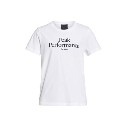 Peak Performance Junior Original Tee (Fall 2021) Children short-sleeved sweaters White 130