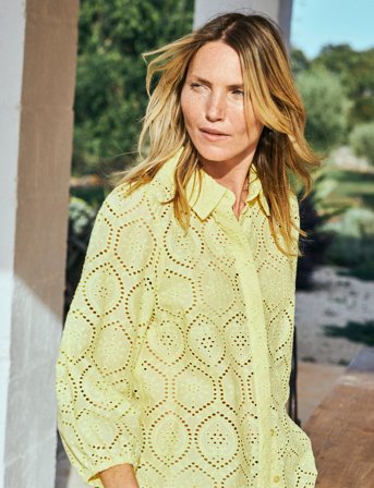 FREE/QUENT Shirt - Yellow - XS