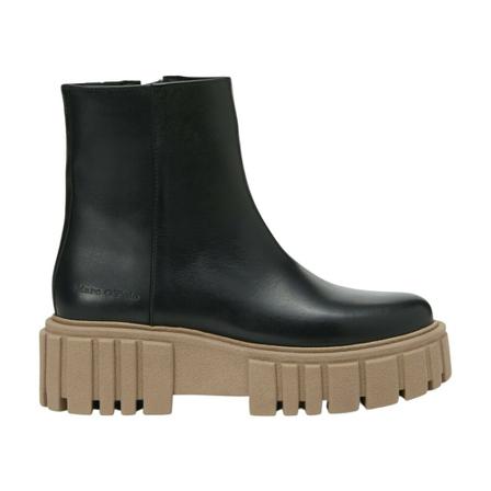Marc O'Polo Platform ankle Laarzen , Bruin , Dames , Maat: 36 EU