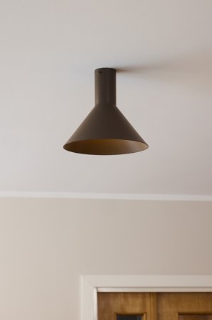 Jotex - EVAN taklampe Ø 20,5 cm Brun - Kjøp Taklamper hos Jotex