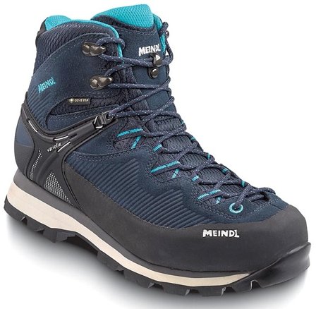 Meindl Terlan GTX "Wide" naisten trekkingkenkä, musta/turkoosi