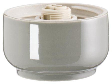 Ifö OHM 100 Armatursockel rak, IP44, G9 Grå, Belysning