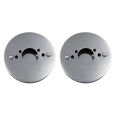 2 stk. Bil Krom Pancake High Air Flow Luftfilter Til Alle 1,25 Tommer Su Hs2 Karburatorer 14x3cm