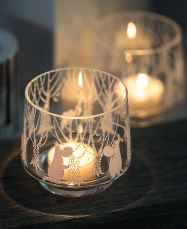 Mummi Telysholder I Skogen Ø8cm