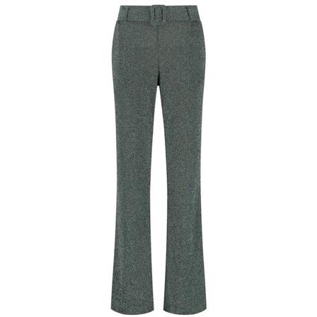 Pom Amsterdam Pantalon , Groen , Dames , Maat: XL