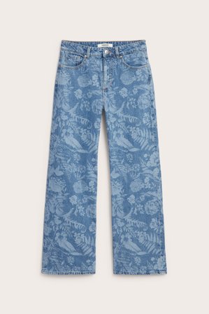 Kappahl | Wide jeans high waist Lys denim 38 | Lys denim