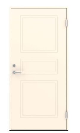 Swedoor C8000 Ytterdörr vit (S 0502-Y) 988x2080 mm, Dörrar